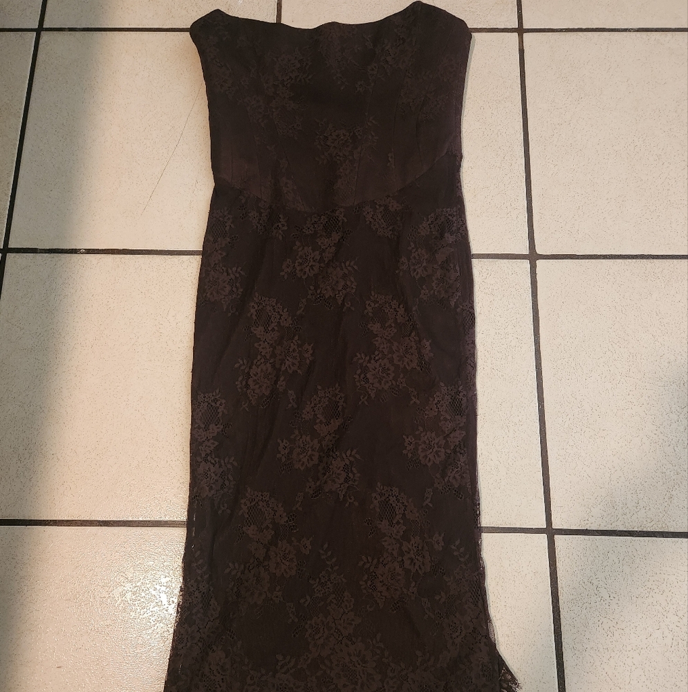 House of CB Lace mini dress Sz L+